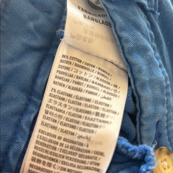 Abercrombie & Fitch Low Rise Blue Y2K Shorts Size‎ 4 Size 27 - Picture 11 of 11